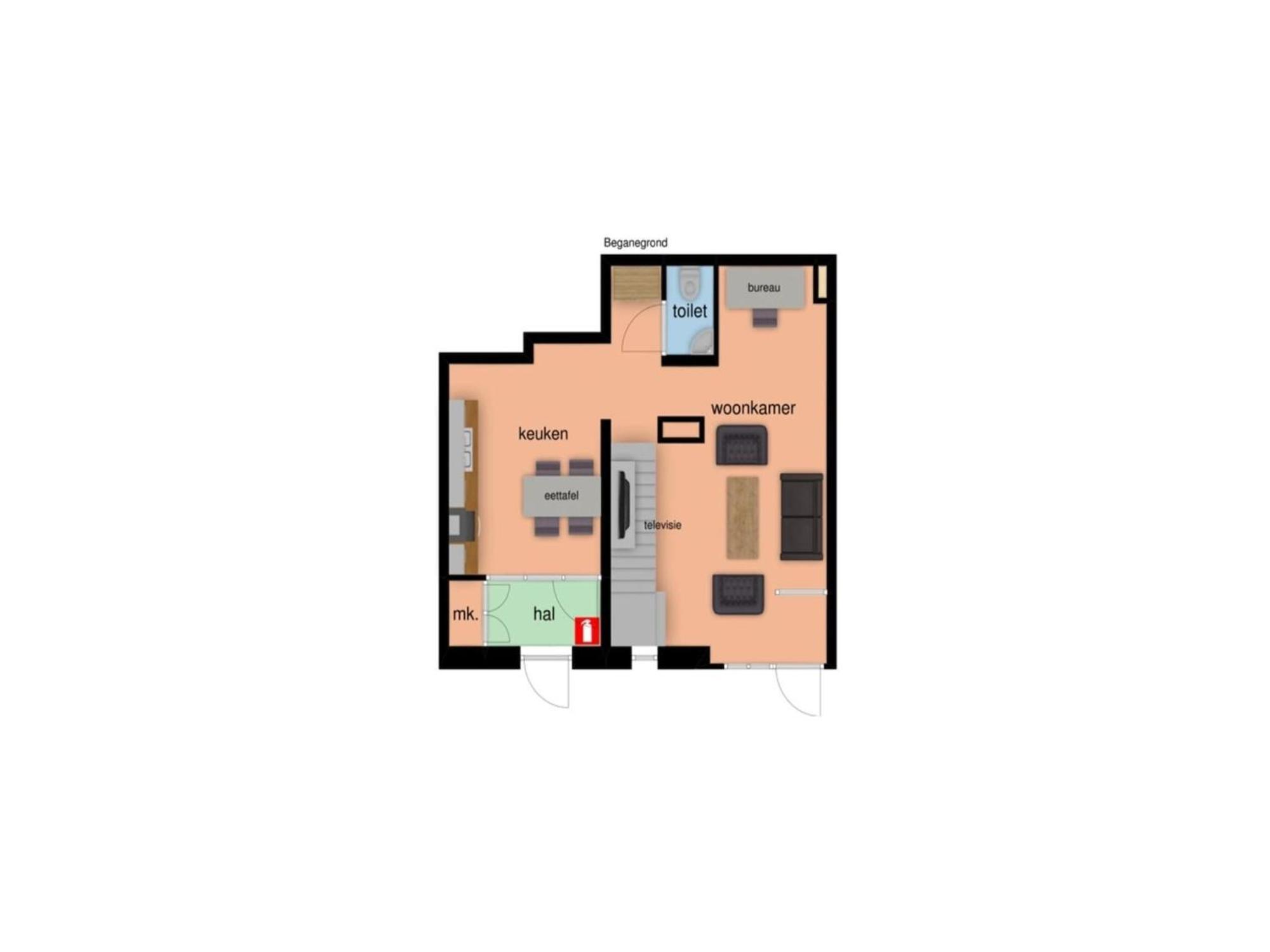 Comfortable Flat In De Cocksdorp Near Sea Extérieur photo